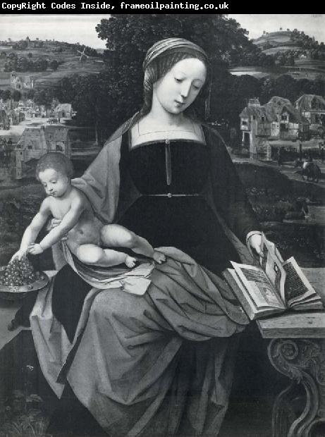 MASTER of Female Half-length The Virgin and child